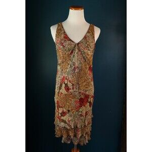 Vintage Y2K Signature Robbie Bee Silk Babydoll Slip Dress Fairy Practical Magic